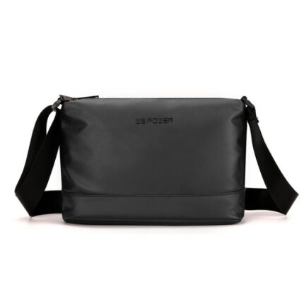 WEPOWER Simple Shoulder Bag For Men - Black