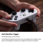 For Xbox One / Series X / Series S 8BitDo Pro2 Wired Gamepad - Image 4