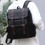 OUMANTU 975 PU Leather Large-capacity Travel Laptop Backpack - Image 11