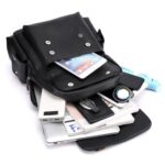 OUMANTU 975 PU Leather Large-capacity Travel Laptop Backpack - Image 5