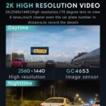 Anytek T2 PRO 3.0 inch 2K HD Night Vision Recorder - Image 7