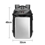 Vacuum Compression Expandable Men Double Shoulder Bag - Image 2