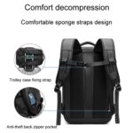 Vacuum Compression Expandable Men Double Shoulder Bag - Image 5