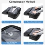 Vacuum Compression Expandable Men Double Shoulder Bag - Image 10