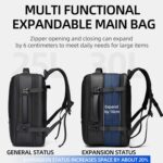WEIXIER B759 Simple Expandable Men Shoulder Bag - Image 4