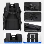 WEIXIER B759 Simple Expandable Men Shoulder Bag - Image 10