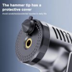 Car Air Pump With Window Breaker Cutting Tool - Image 5