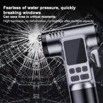 Car Air Pump With Window Breaker Cutting Tool - Image 6