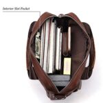 HUMERPAUL HUMH544 Business Commuter Leather Men Shoulder Bag - Image 5