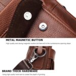 HUMERPAUL HUMH544 Business Commuter Leather Men Shoulder Bag - Image 7