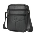 BULL CAPTAIN 8-inch Leather Shoulder Bag Crossbody Wallet