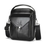 BULL CAPTAIN 8-inch Men Genuine Leather Crossbody Bag
