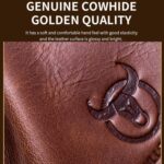 BULL CAPTAIN 8-inch Men Genuine Leather Crossbody Bag - Image 5