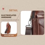 BULL CAPTAIN 8-inch Men Genuine Leather Crossbody Bag - Image 7