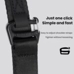 OZUKO Multifunctional Travel Storage Small Shoulder Bag - Image 5