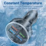 5 in 1 Digital Display Car Charger with Voltmeter - Image 8