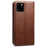 Suteni Calf Texture Horizontal Flip Leather Case with Holder & Card Slots & Wallet for iPhone 11 Pro(Brown) - Image 3
