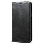 Suteni Calf Texture Horizontal Flip Leather Case with Holder & Card Slots & Wallet for iPhone 11(Black) - Image 2