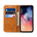 Suteni Calf Texture Horizontal Flip Leather Case with Holder & Card Slots & Wallet for iPhone 11(Khaki) - Image 6