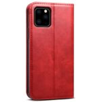 Suteni Calf Texture Horizontal Flip Leather Case with Holder & Card Slots & Wallet for iPhone 11(Red) - Image 3