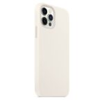 For iPhone 12 / 12 Pro Magnetic Liquid Silicone Full Coverage Shockproof Magsafe Case with Magsafe Charging Magnet(White) - Image 3