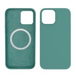 For iPhone 12 / 12 Pro WK WPC-005 iDeal Series Magnetic Liquid Silicone Full Coverage Shockproof Magsafe Case with Magsafe Charging Magnet(Blue) - Image 3