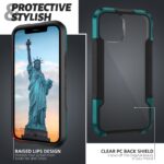 For iPhone 12 iPAKY Thunder Series Aluminum alloy Shockproof Protective Case(Green) - Image 7