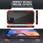 For iPhone 12 iPAKY Thunder Series Aluminum alloy Shockproof Protective Case(Red) - Image 8