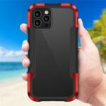 For iPhone 12 iPAKY Thunder Series Aluminum alloy Shockproof Protective Case(Red) - Image 9