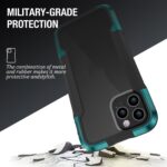 For iPhone 12 Pro iPAKY Thunder Series Aluminum alloy Shockproof Protective Case(Green) - Image 3