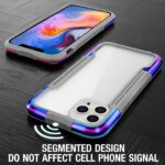 For iPhone 12 Pro iPAKY Thunder Series Aluminum alloy Shockproof Protective Case(Rainbow) - Image 5