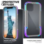 For iPhone 12 Pro iPAKY Thunder Series Aluminum alloy Shockproof Protective Case(Rainbow) - Image 7