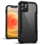 For iPhone 12 mini iPAKY Thunder Series Aluminum alloy Shockproof Protective Case (Black)