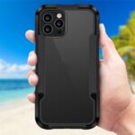 For iPhone 12 mini iPAKY Thunder Series Aluminum alloy Shockproof Protective Case (Black) - Image 9