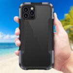 For iPhone 12 mini iPAKY Thunder Series Aluminum alloy Shockproof Protective Case (Grey Black) - Image 9