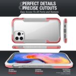For iPhone 12 mini iPAKY Thunder Series Aluminum alloy Shockproof Protective Case (Rose gold) - Image 8