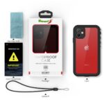 For iPhone 11 RedPepper Shockproof Waterproof PC + TPU Protective Case(Black) - Image 6