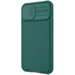 For iPhone 13 NILLKIN Black Mirror Pro Series Camshield Full Coverage Dust-proof Scratch Resistant Phone Case(Green) - Image 2