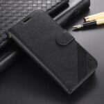 For iPhone 13 AZNS Sheepskin Texture Horizontal Flip Leather Case with Holder & Card Slots & Wallet(Black) - Image 5