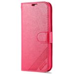 For iPhone 13 AZNS Sheepskin Texture Horizontal Flip Leather Case with Holder & Card Slots & Wallet(Red) - Image 2