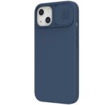For iPhone 13 NILLKIN CamShield MagSafe Magnetic Liquid Silicone + PC Full Coverage Case(Blue) - Image 2