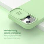 For iPhone 13 NILLKIN CamShield MagSafe Magnetic Liquid Silicone + PC Full Coverage Case(Blue) - Image 6