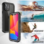 For iPhone 13 Pro Max RedPepper Transparent Dot Shockproof Waterproof PC + TPU Protective Case (Black) - Image 7