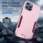 For iPhone 12 Pro Max Pioneer Armor Heavy Duty Shockproof Phone Case(Pink) - Image 4