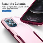 For iPhone 12 Pro Max Pioneer Armor Heavy Duty Shockproof Phone Case(Pink) - Image 6
