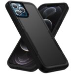 For iPhone 12 Pro Max Pioneer Armor Heavy Duty Shockproof Phone Case(Black)
