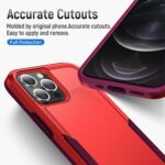 For iPhone 12 Pro Max Pioneer Armor Heavy Duty Shockproof Phone Case(Red) - Image 6