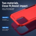 For iPhone 12 Pro Max Pioneer Armor Heavy Duty Shockproof Phone Case(Red) - Image 7