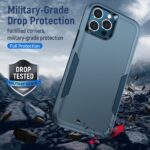 For iPhone 12 Pro Max Pioneer Armor Heavy Duty Shockproof Phone Case(Blue) - Image 4