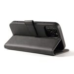 For iPhone 12 Pro Max Calf Texture Buckle Horizontal Flip Leather Case with Holder & Card Slots & Wallet(Black) - Image 6